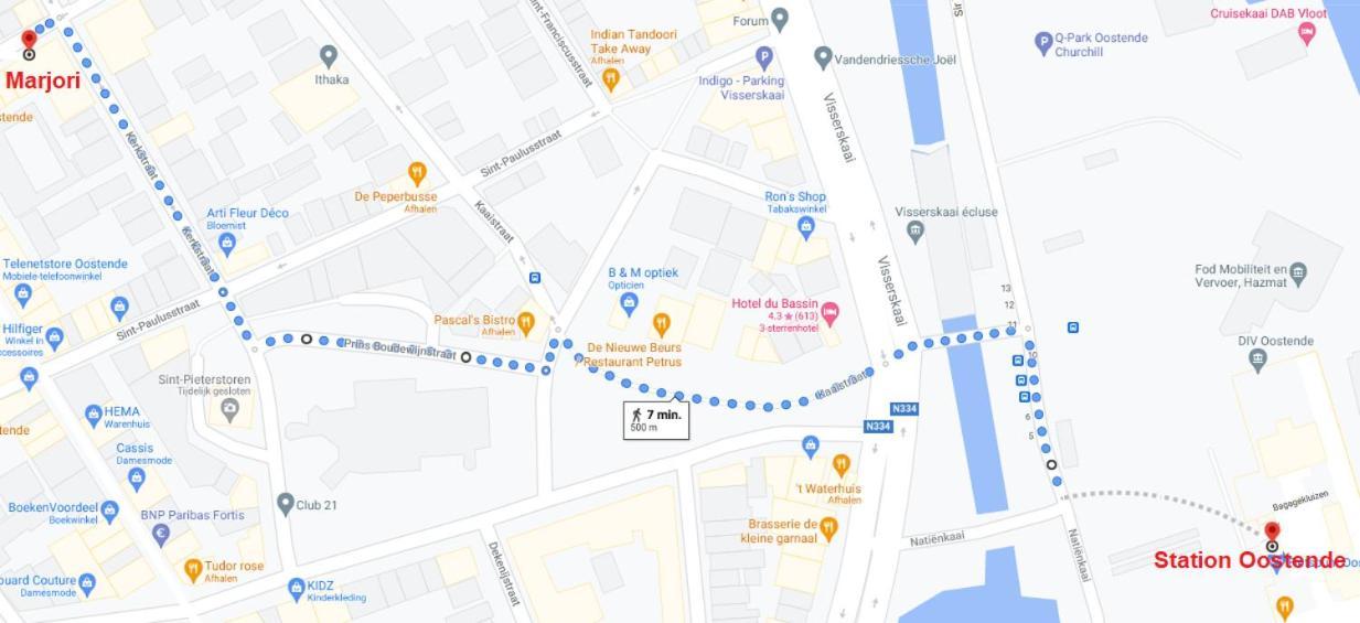 Marjori Oostende Met Gratis Parkeerplaats Luaran gambar